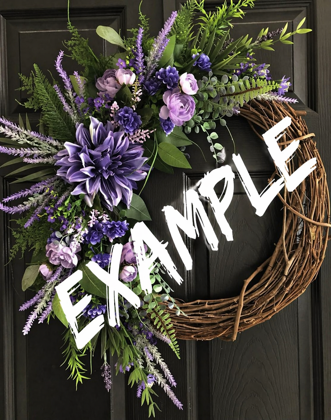 Custom Grapevine Wreath